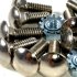 Carriage Bolts #8-32 x 1/2" w/ KEP nuts
