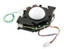 3" Solid White High-Ball Trackball Assembly
