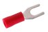 Spade Terminal #6 Red (Bag of 50)