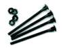 Carriage Bolts #10-24 x 3" - Black w/KEP nuts